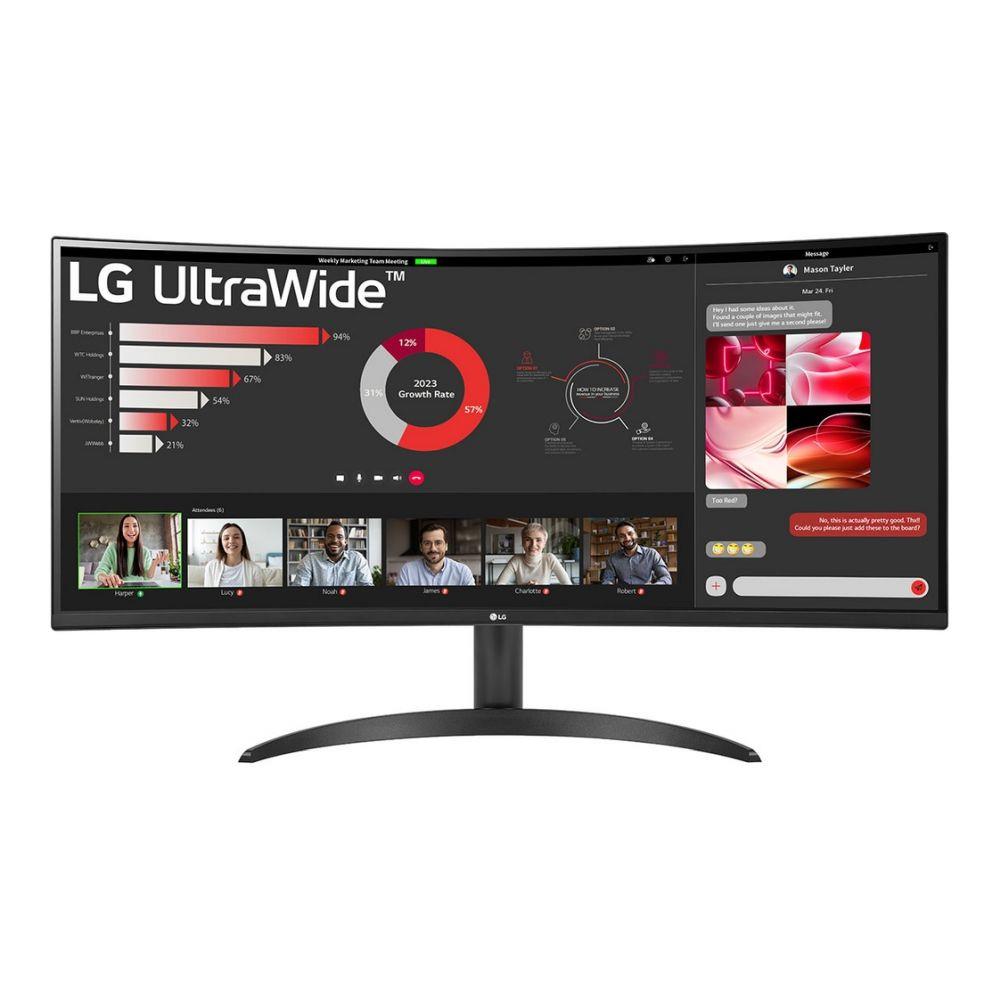 8806084254368 Monitor LG 34" UltraWide 34WR50QC-B WQHD 2xHDMI DP  - Incom Group
