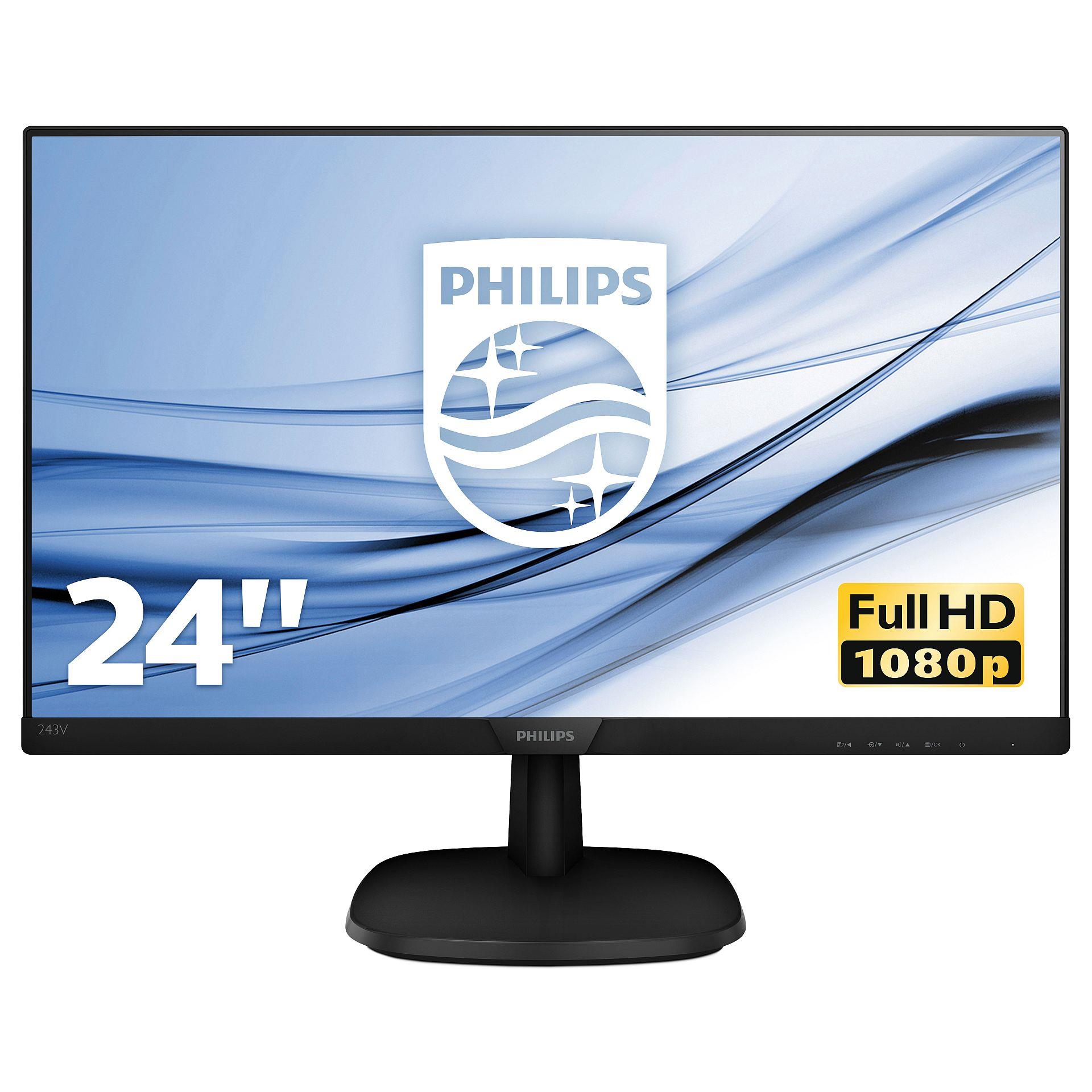  - Incom Group
 Monitor Philips 23,8" 243V7QJABF/00 VGA HDMI DP głośniki 8712581746025