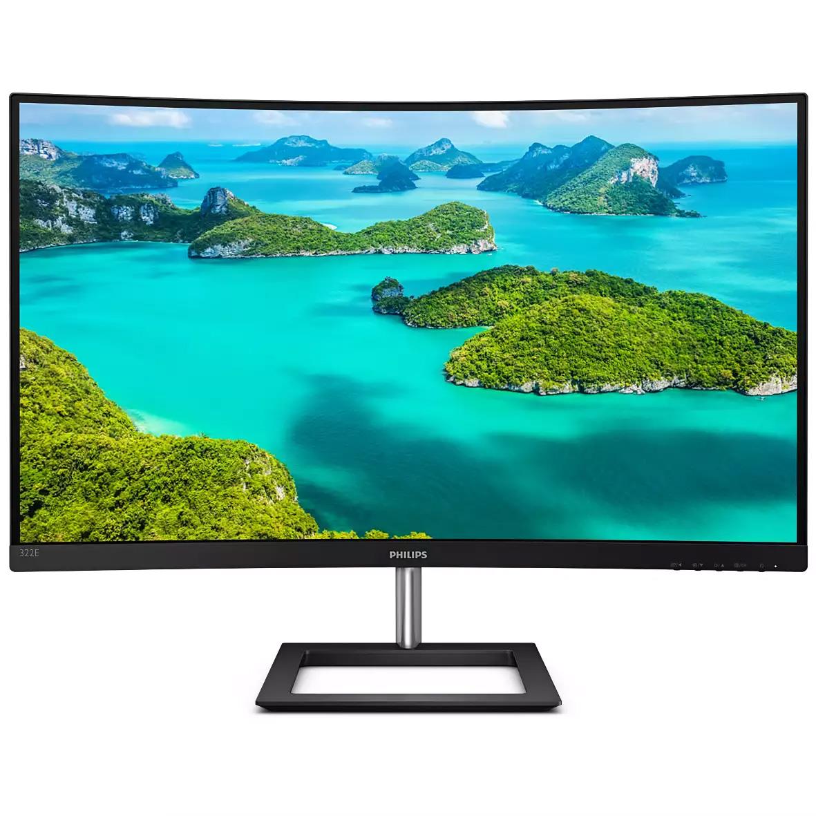 Monitor Philips 32" 322E1C/00 VGA HDMI DP 8712581758479  - Incom Group
