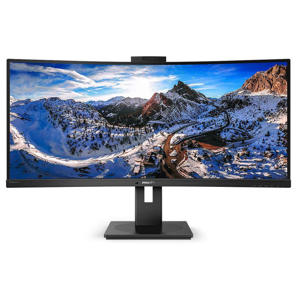 Monitor Philips 34" 346P1CRH/00 21:9 HDMI DP USB 3.1 Type-C 4xUSB 3.0 8712581762193  - Incom Group
