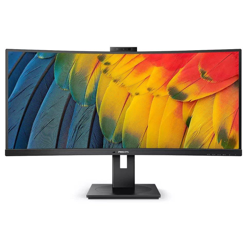 8712581796525 Monitor Philips 34" 34B1U5600CH/00 VA HDMI DP 4xUSB-A 1xUSB-C głośniki 2x5W  - Incom Group
