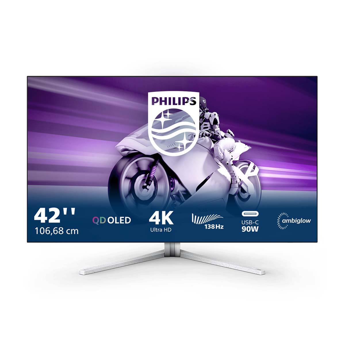  - Incom Group
 8712581798703 Monitor Philips 41,54" 42M2N8900/00 HDMI DP USB-C głośniki 10Wx2