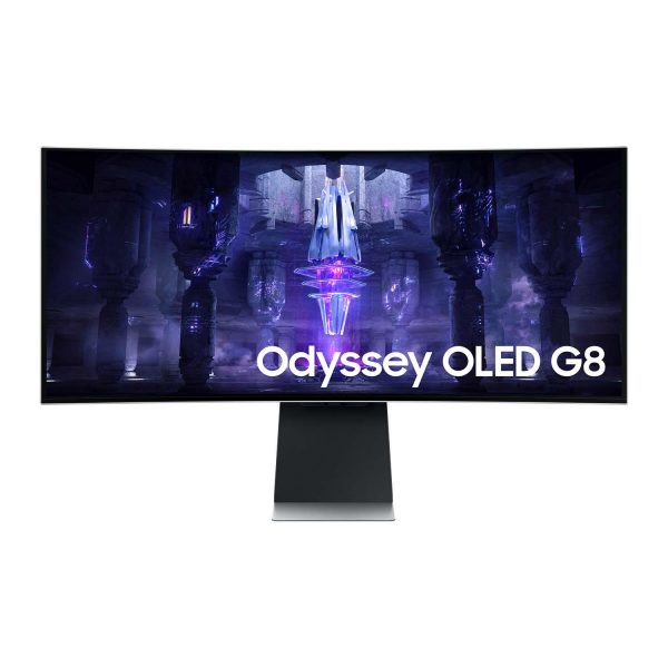 8806094525175 Monitor Samsung 34" Odyssey OLED G8 (LS34BG850SUXEN) µHDMI mDP 2xUSB-C WiFi BT głośniki  - Incom Group
