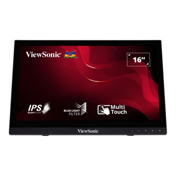 Monitor ViewSonic 15,6" Touch TD1630-3 (VS17495) HDMI VGA USB-B głośniki 2x1W  - Incom Group
 0766907985511